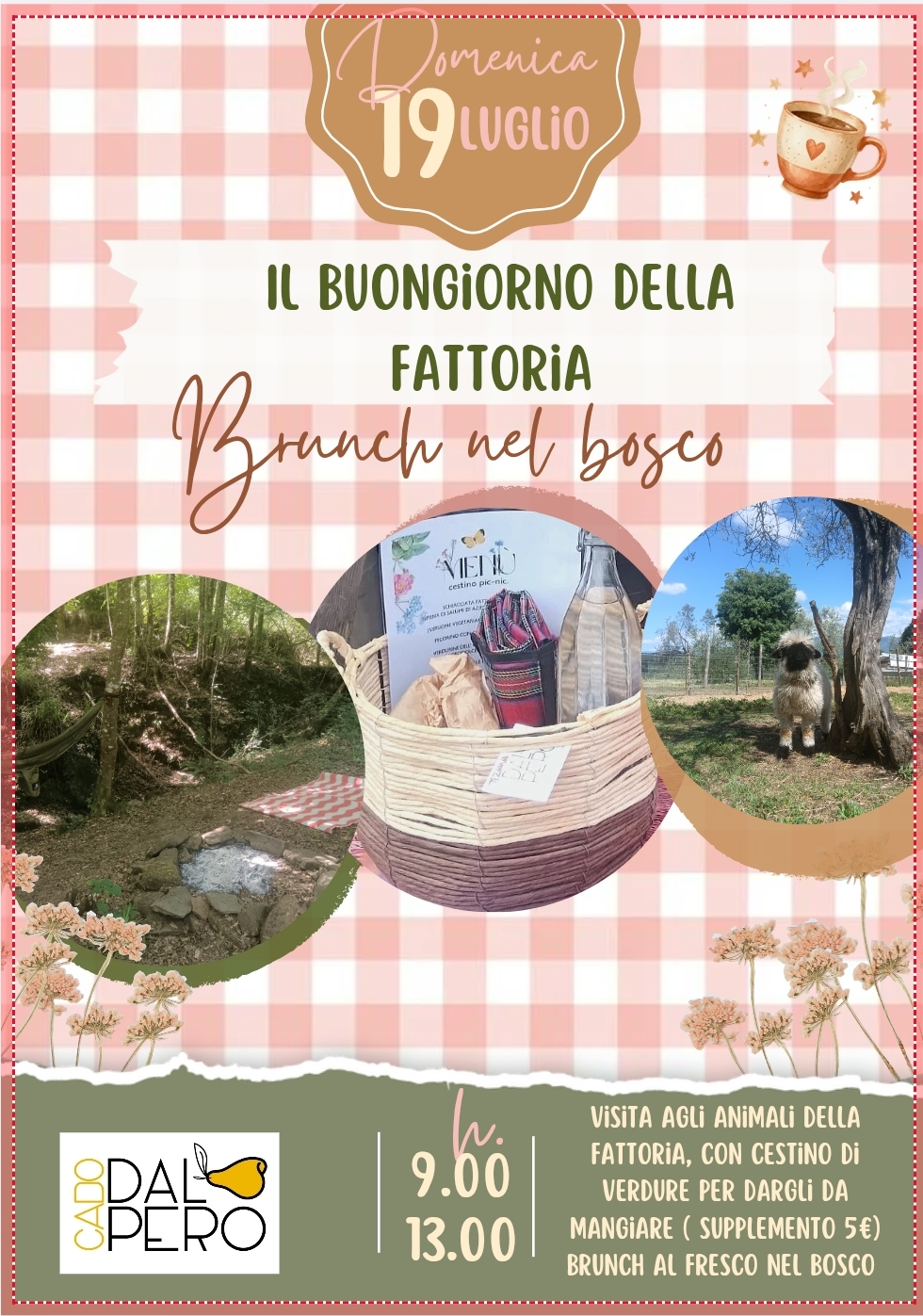 RISVEGLIO IN FATTORIA, BRUNCH NEL BOSCO