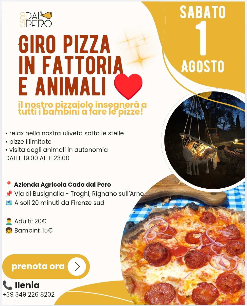 PIZZAIOLO PER UN GIORNO