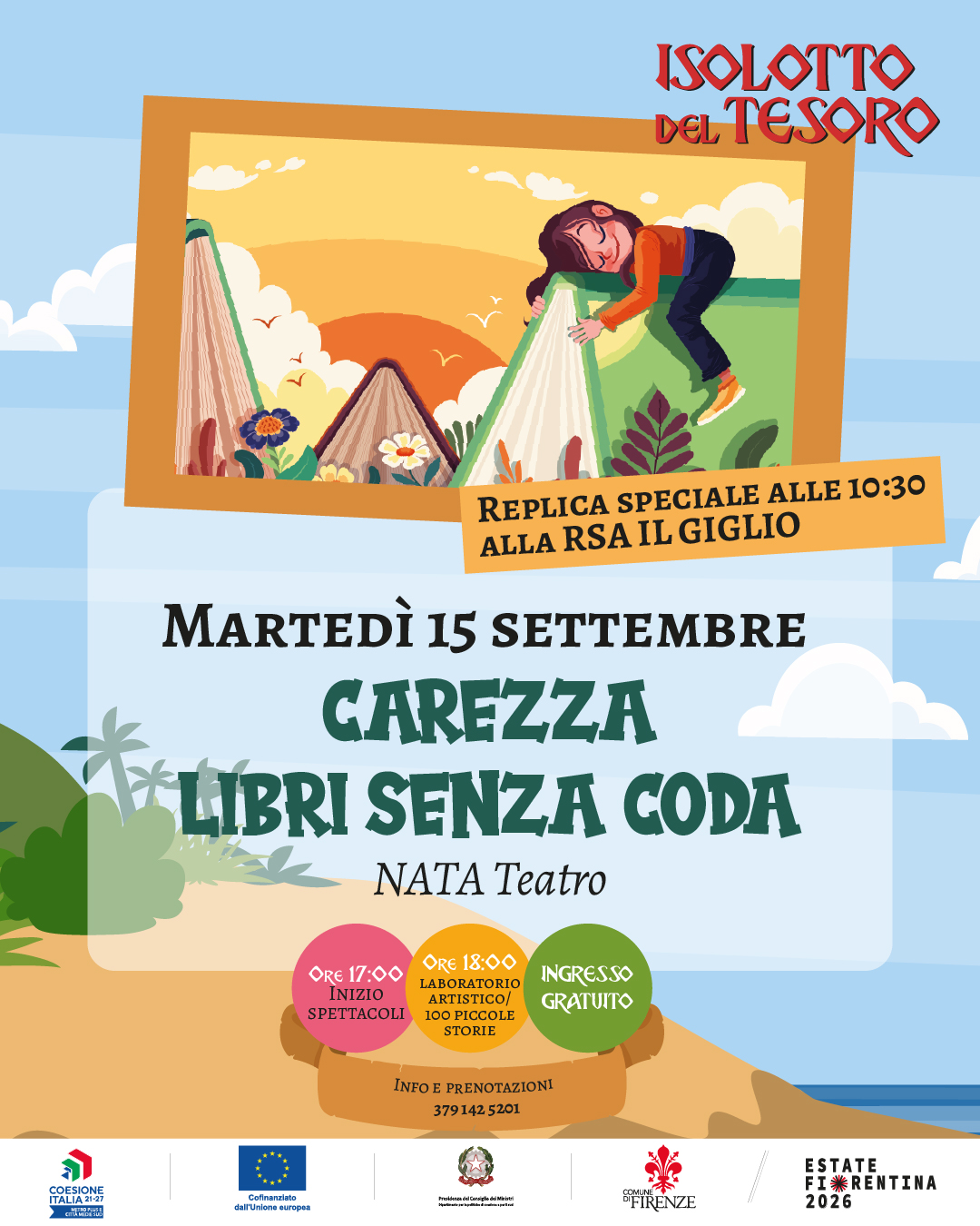 Carezza, libri senza coda - Rassegna Teatrale Isolotto del Tesoro