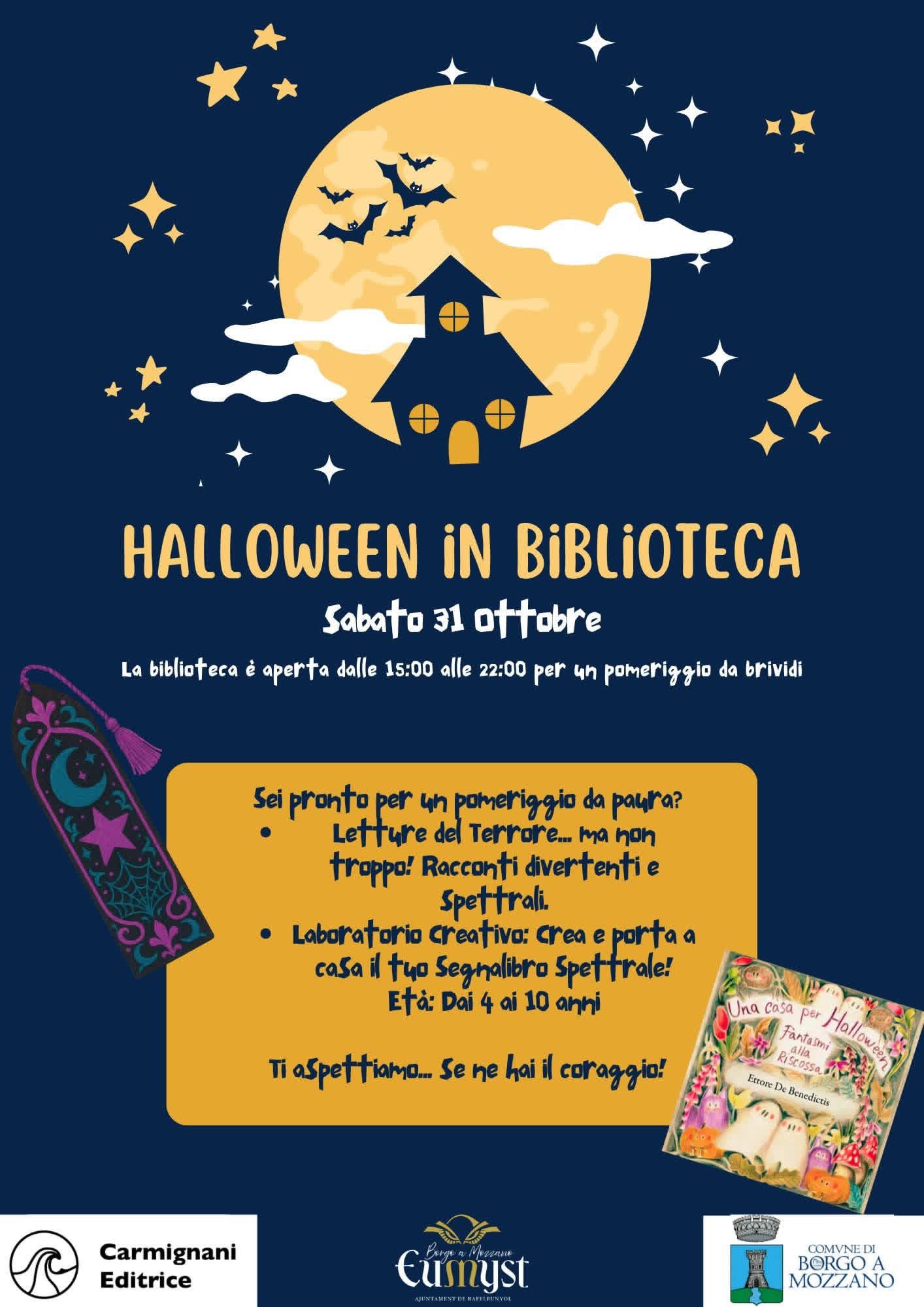 🎃 UN HALLOWEEN DA BRIVIDO IN BIBLIOTECA! 👻