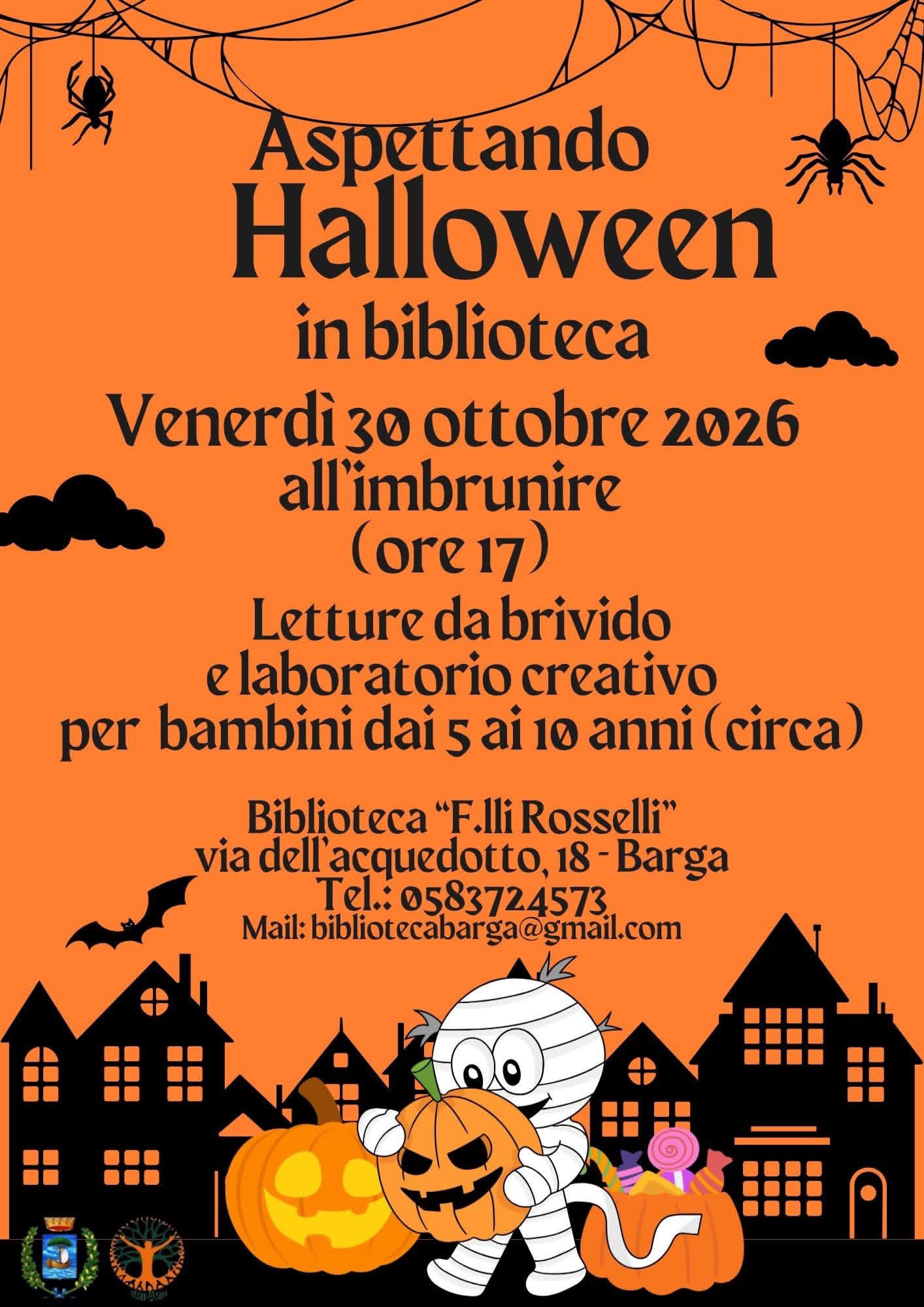 ASPETTANDO HALLOWEEN IN BIBLIOTECA