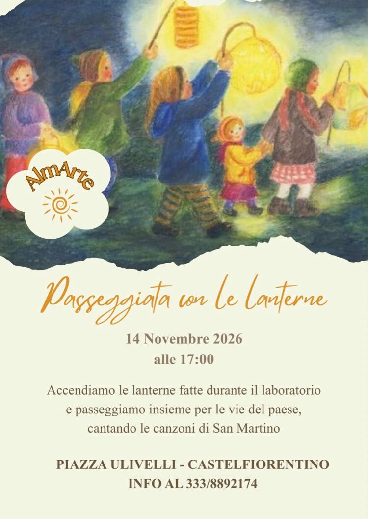 Passeggiata con le Lanterne a Castelfiorentino: la magia di San Martino tra canti e luce