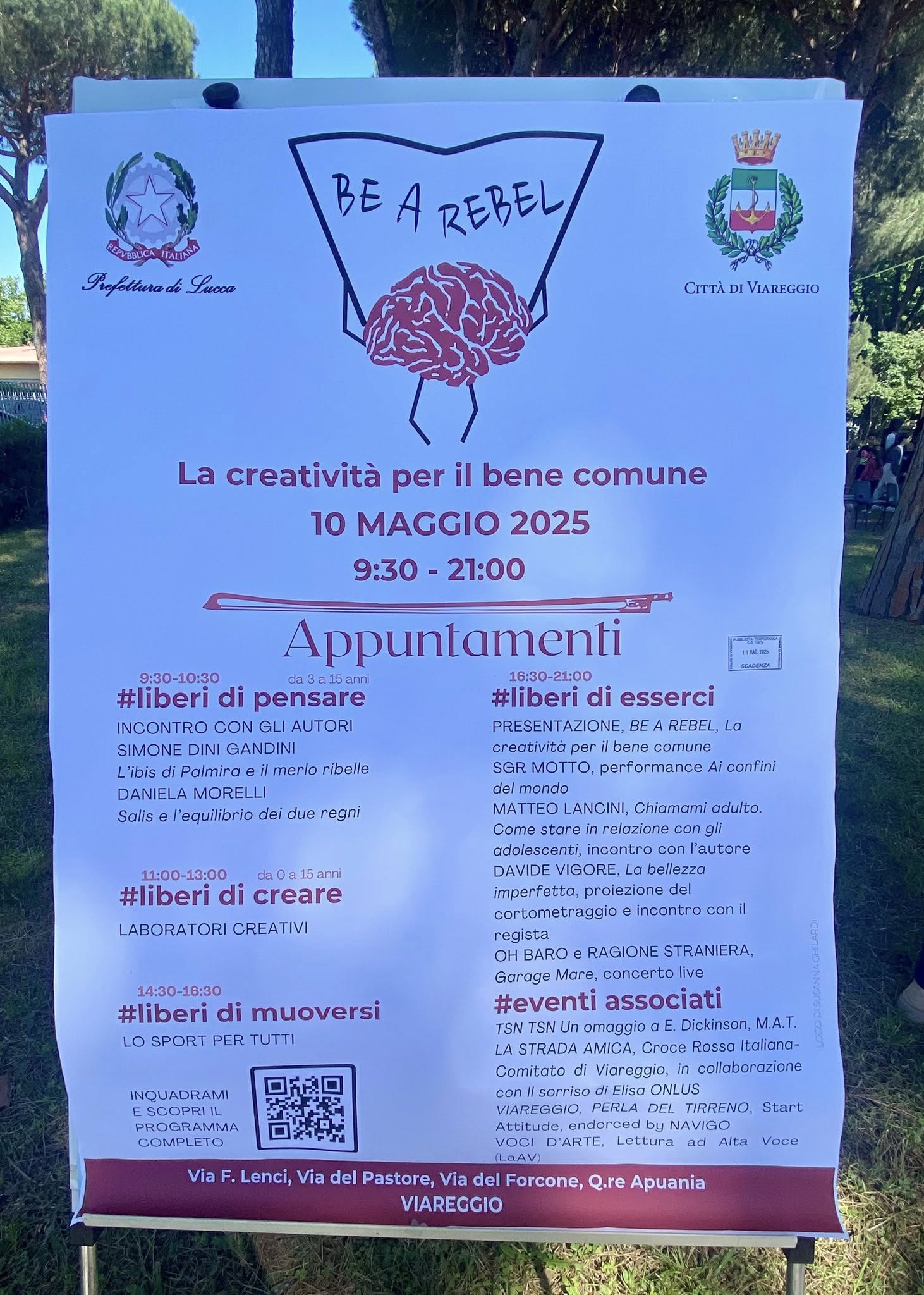 Be a Rebel Festival" a Viareggio