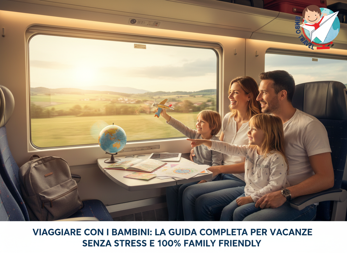 Viaggiare con i Bambini: La Guida Completa per Vacanze Senza Stress e 100% Family Friendly